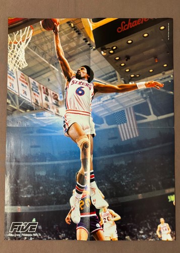 Nba vintage poster - vintage, julius