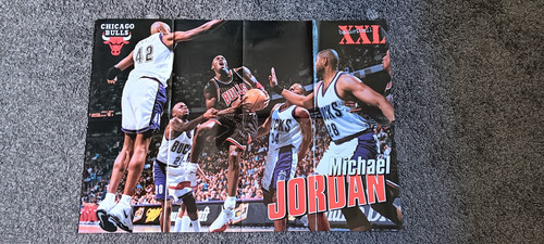Jordan poster nba vintage 90s - poster,