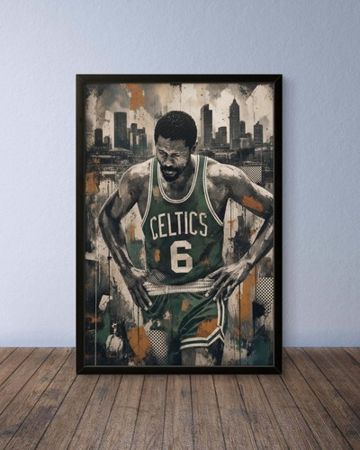 Bill russell boston basketball - russell,