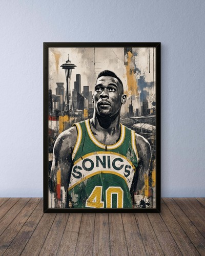 Shawn kemp seattle basketball - shawn,