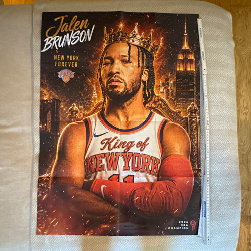 Nba poster jalen brunson - nba,