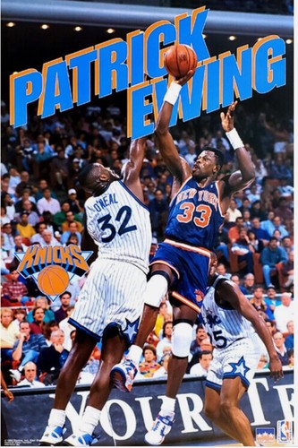 Patrick ewing vintage poster - patrick,