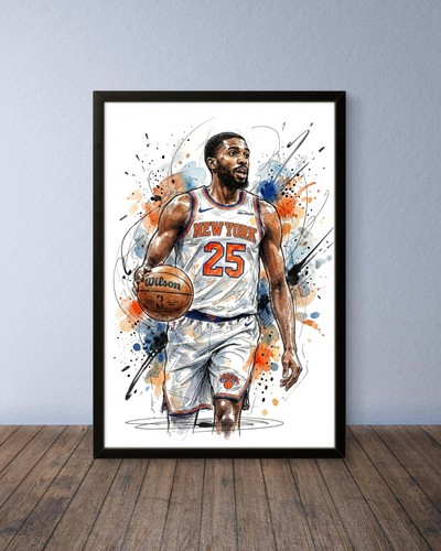 Mikal bridges new - mikal, knicks