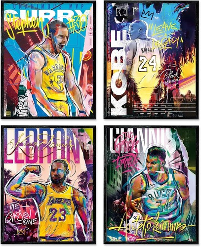 Basketball star poster - basketball,