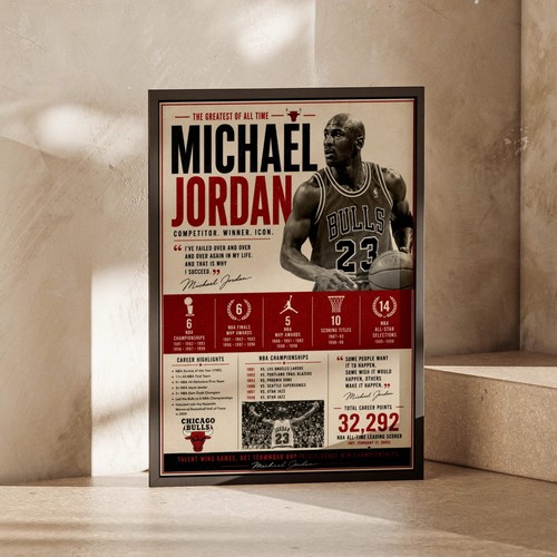 Michael jordan poster chicago - michael, poster,