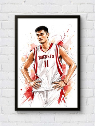 Yao ming houston basketball - houston,