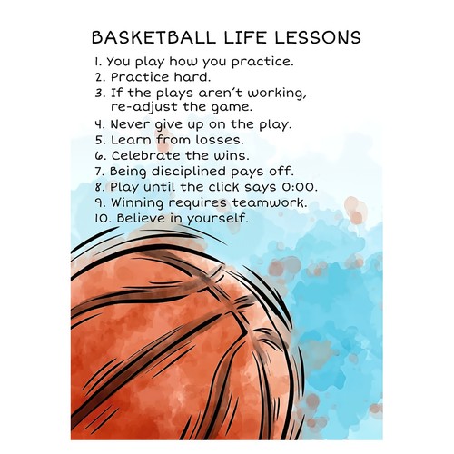 Basketball lebensweisheiten - basketball,
