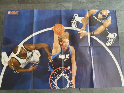Nba basketball poster dirk - basketball,