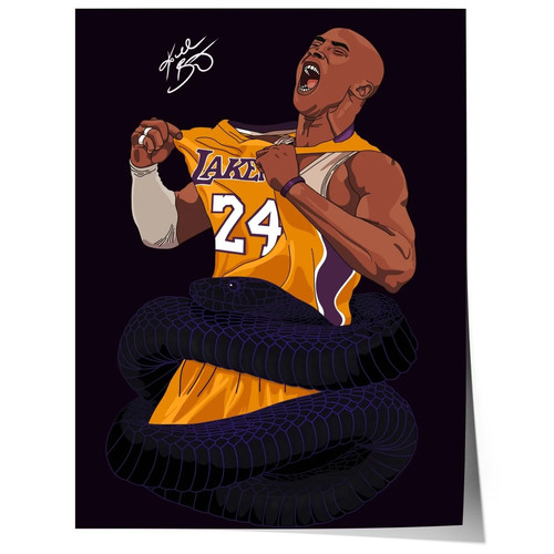 Basketball legend poster - poster, black