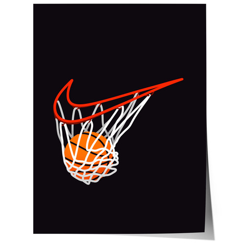 Basketball hoop illustration - basketball,